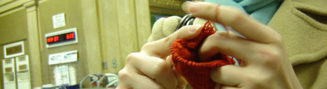 post office knitting!