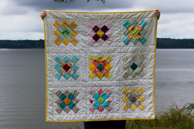 pepperknit.com: granny square quilt