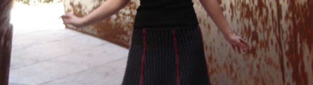 shocking skirt!
